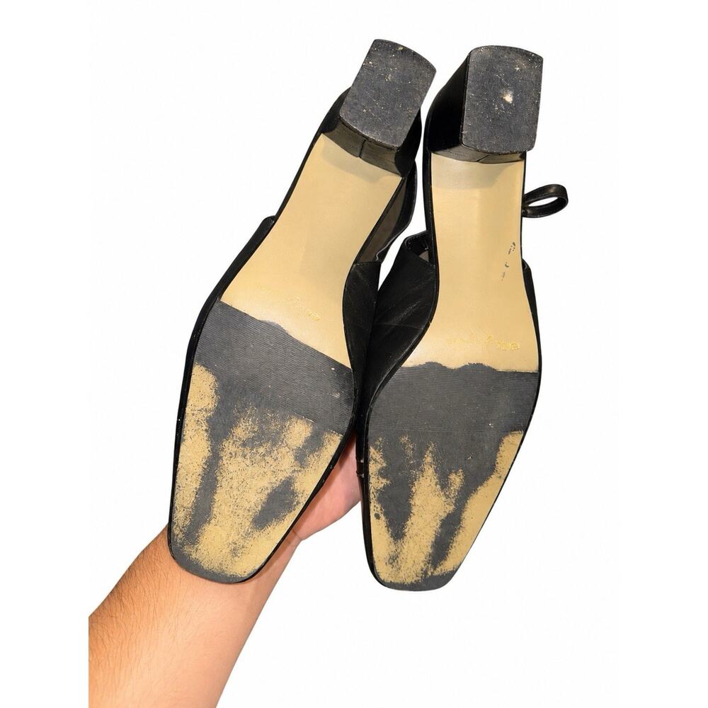Easy Spirit Black Slingback Low Heel Pumps Women’s Size 9M - Picture 3 of 7